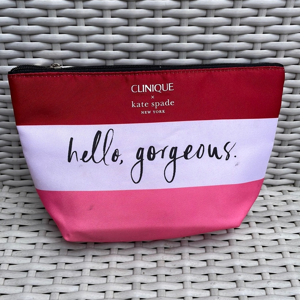 NWOT- kate spade |Clinique Hello Georgeous Makeup Travle Bag